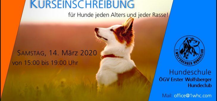 Kurseinschreibung Frühling